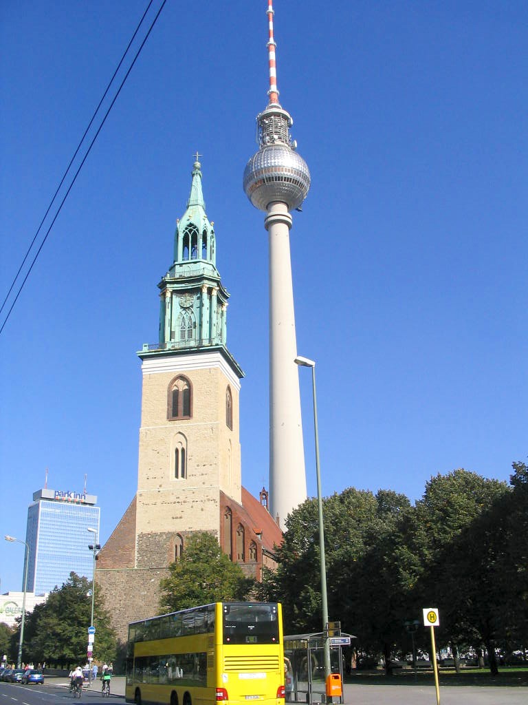 Marienkirche-Fernsehturm