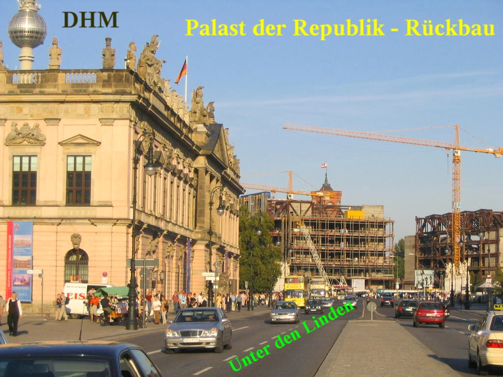 Rückbau des Palastes der Republik (September 2007)